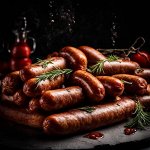 Сосиски с бараниной замороженные