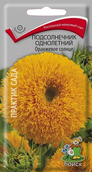 Подсолнечник Оранжевое солнце