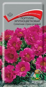 Портулак Крупноцветковый Солнечная страна розовый