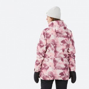 Куртка для сноуборда женская snb 100 – розовая графика