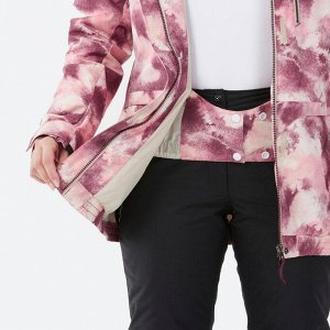 Куртка для сноуборда женская snb 100 – розовая графика