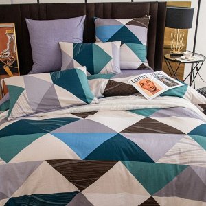 Viva home textile Комплект постельного белья  1,5СП Сатин 100% хлопок C602