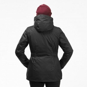 Женская непромокаемая зимняя куртка для походов - sh500 -10°