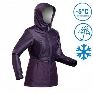 Женская непромокаемая зимняя  куртка - sh100 -5°c