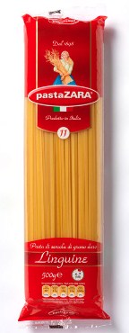 Макаронные изделия Pasta Zara N011 0,5 кг лапша плоская