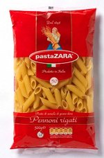 Макаронные изделия Pasta Zara N050 0.5 кг перо крупное
