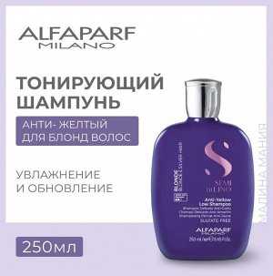 Шампунь тонирующий анти-жёлтый  Anti-Yellow Low Shampoo  250 мл