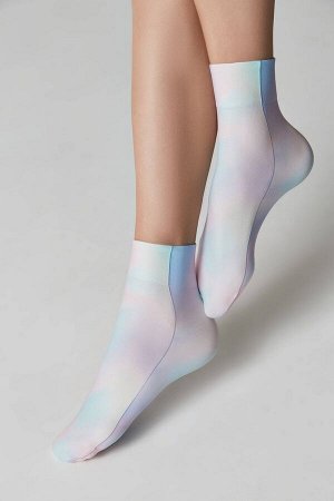 Носки женские плотные с рисунком «Hologram»