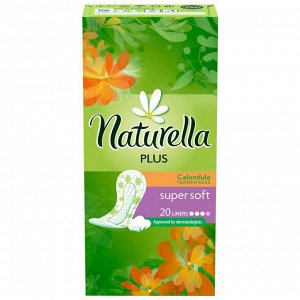 NATURELLA Женские гигиенические прокладки на каждый день Calendula Tenderness Plus Single 20шт