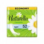 NATURELLA Женские гигиенические прокладки на каждый день Camomile Light Trio 52шт