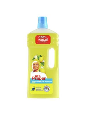 Моющее средство Mr.Proper Классический Лимон 1,5 л., Пропер