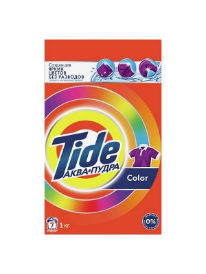 Tide Аквапудра Color Стиральный Порошок 7 Стирок, Тайд
