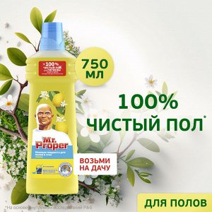 Моющее средство Mr.Proper Классический Лимон 750 мл., Пропер