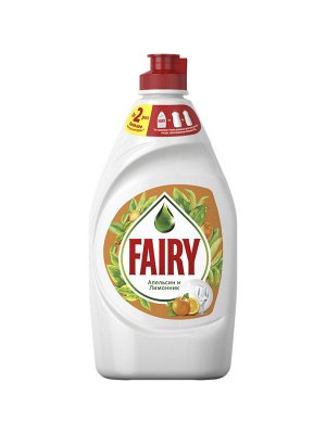 Средство для мытья посуды Fairy Апельсин и лимоннник 450 мл., Фэйри