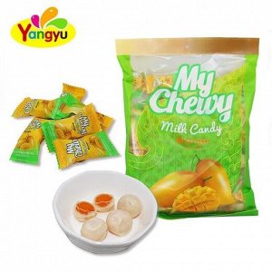 АКЦИЯ!!! Молочные конфеты МАНГО(Chewy Milk Candy Banana Flavour)