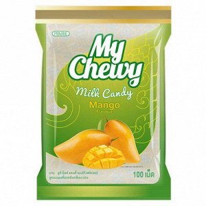 АКЦИЯ!!! Молочные конфеты МАНГО(Chewy Milk Candy Banana Flavour)