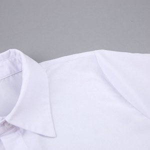 Женская рубашка с длинными рукавами, декорирована перьями, белый/светло-розовый