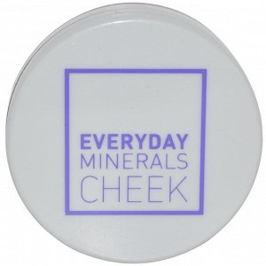 Everyday Minerals, Румяна для щек, с лепестками пиона, 0.17 унций (4.8 г)