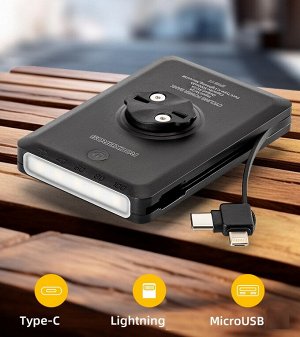 Фонарь-Повербанк велосипедный ROCKBROS JP008 . 5000mAh/150 Лм