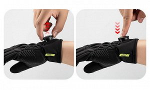 Зимние велосипедные перчатки Rockbros S351