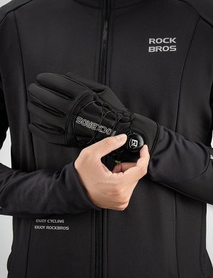 Зимние велосипедные перчатки Rockbros S351