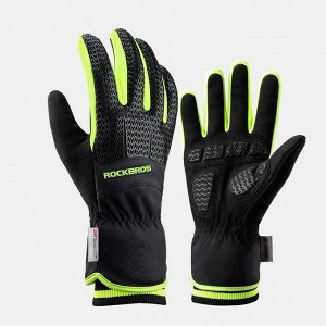 Зимние велосипедные перчатки Rockbros S339