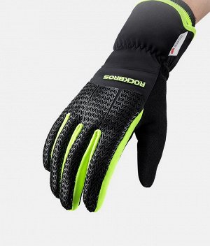 Зимние велосипедные перчатки Rockbros S339