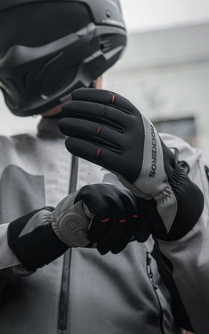 Зимние велосипедные перчатки Rockbros S342