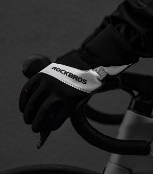 Зимние велосипедные перчатки Rockbros S342