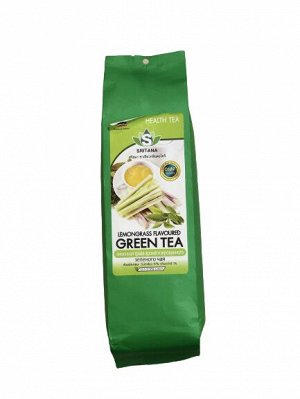 Зеленый чай Шритана со вкусом лемонграсса 80 г./ Sritana Lemongrass Flavoured Green Tea