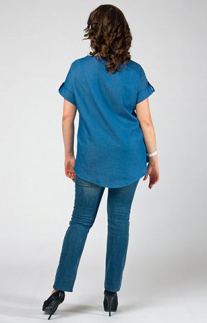2783 блуза тонкий джинс