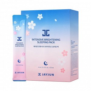 Jayjun Ночная маска осветляющая для лица Intensive Brightening Sleeping Pack, 4 мл*1 шт