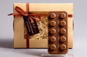 Таблетки Бельгийский молочный шоколад.
Срок годности 12 месяцев.
Вес 85±5 гр.
Размер коробочки 11х15х5 см.
Размер фигурки в среднем 9х9 см