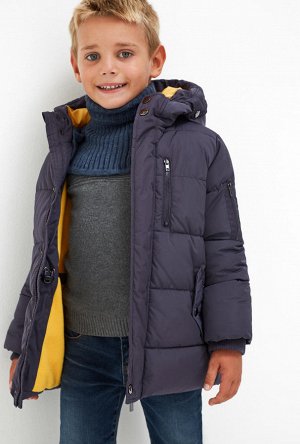 Куртка детская для мальчиков Mentos темно-голубой