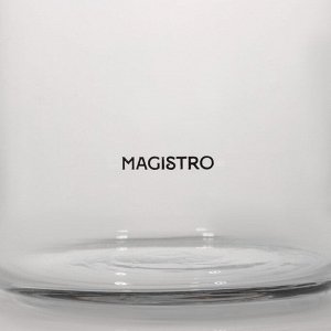 Заварочный чайник Magistro «Мантана», 900 мл, пластиковое сито, стекло