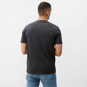 Футболка мужская MINAKU REGULAR FIT: антрацит