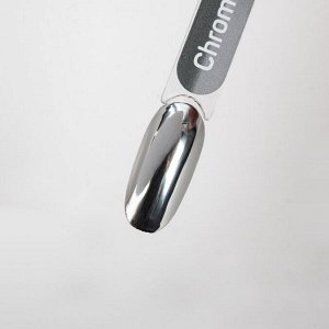 Metal gel Chrome MOOZ гель-краска серебряная NEW!