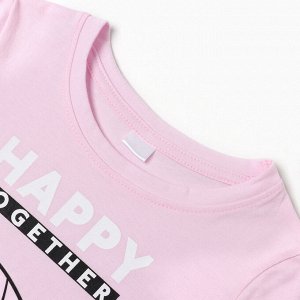 Футболка с длинным рукавом Happy together, My Little Pony, рост 86-92