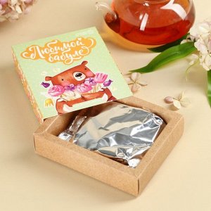 Чай подарочный «Любимой бабуле», вкус: мята, 50 г.