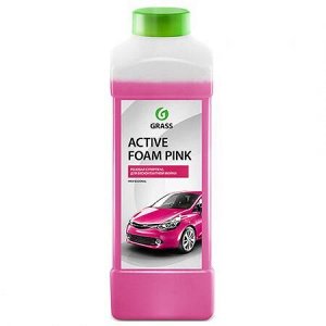 Автошампунь бесконтактный Active foam PINK 1 л