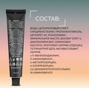 VISION НАБОР для окрашивания бровей и ресниц (Иссиня-черный)
