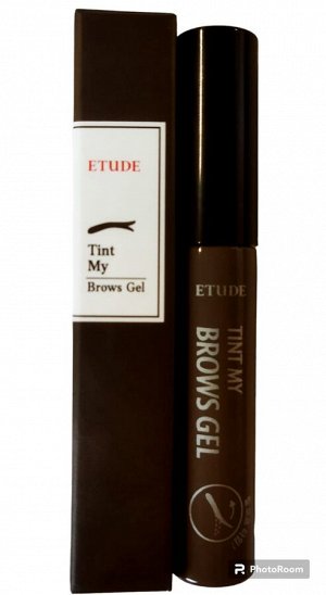 Etude House Тинт для бровей Tint My Brows Gel № 3 Gray Brown(Серо-Коричневый), 5 гр