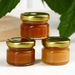 Набор «Счастья в каждом моменте»: мёд гречишный, мёд разнотравье, мёд таёжный, 3 шт. х 30 г.