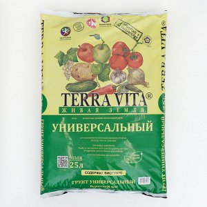 Terra Vita Грунт Живая Земля, универсальный, 25 л