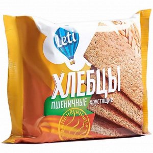 Хлебцы "ГОРОХОВЕЦКИЕ" хрустящие пшеничные запеченые  60гр
