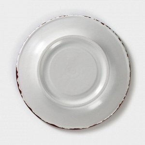 Блюдце фарфоровое универсальное Antica perla, d=15 см