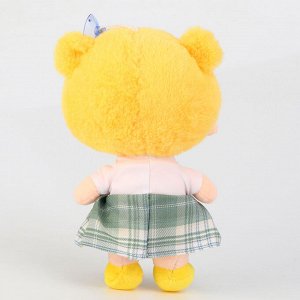 Мягкая игрушка «Куколка» с заколкой, 25 см, цвет желтый