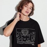 UNIQLO Keith Haring UT - хлопковая футболка с принтом