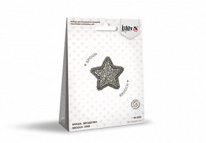 "Klart" набор для вышивания 10-039 "Брошь. Звездочка" 4.5 х 4.5 см