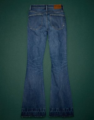 AE77 Premium High-Waisted Flare Jean